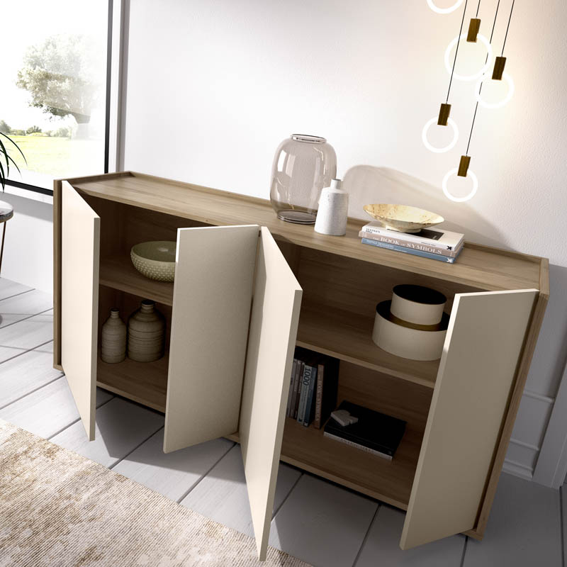 Salón diseñado por muebles lux